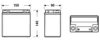 MERCE A0009829608 Starter Battery